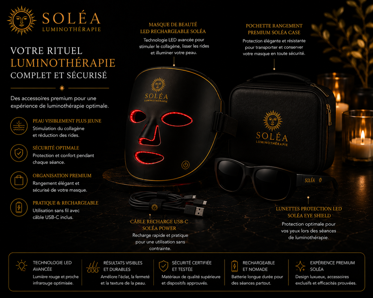 Kit Voyage Luminothérapie Soléa Travel