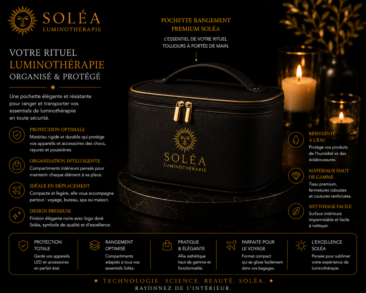 Pochette Rangement Premium Soléa Case