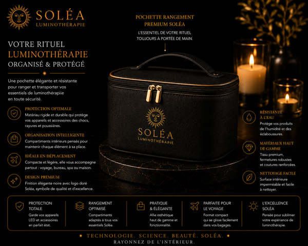 Pochette Rangement Premium Soléa Case