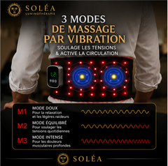Ceinture LED Corps Ventre Soléa Slim