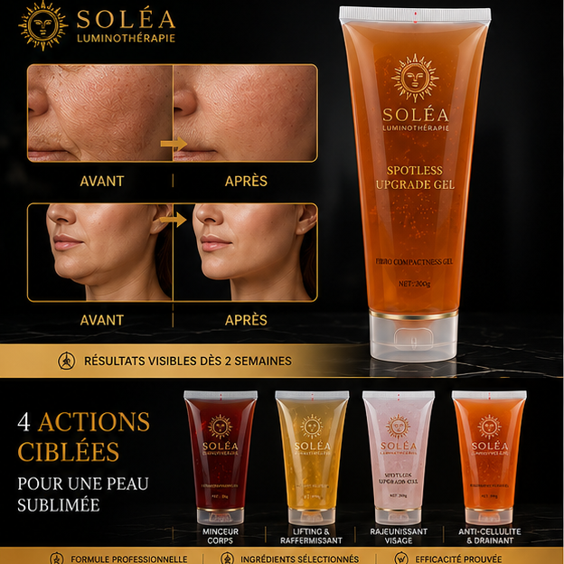 Gel Conducteur Luminothérapie Soléa Boost Gel