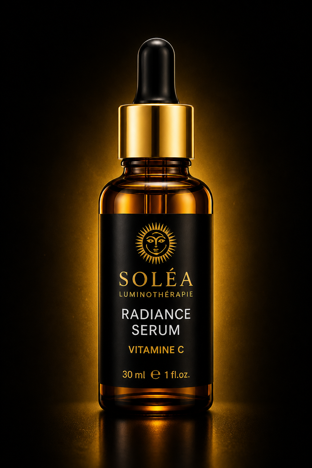Soléa™ Radiance Serum (Vitamine C) — masque LED luminothérapie Soléa