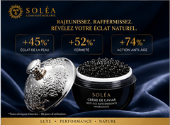 Crème de Caviar Luxe Soléa™ | Anti-Âge Raffermissante & Hydratante