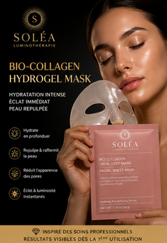 Masque Soléa™ Hydrogel Collagène & Vitamine C