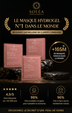 Masque Soléa™ Hydrogel Collagène & Vitamine C