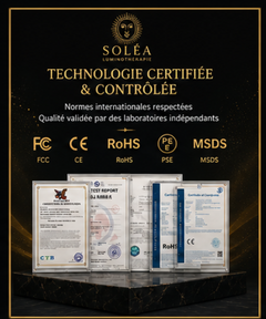 Masque de beauté LED rechargeable