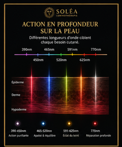 Masque de beauté LED rechargeable